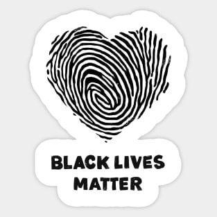 Black Lives Matter - Love Sticker